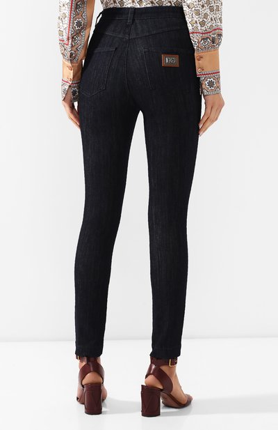 Джинсы DOLCE & GABBANA темно-синего цвета по цене 62100 руб., арт. FTAH6D/G8BH0, фото 4 Джинсы DOLCE & GABBANA, арт. FTAH6D/G8BH0, фото 4