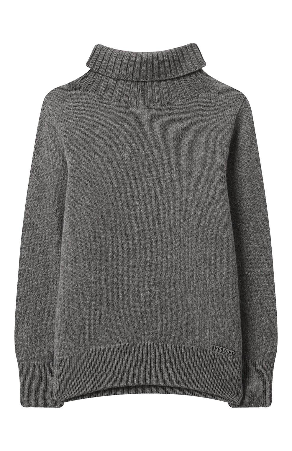 Свитер из шерсти и вискозы NORVEG серого цвета по цене 5000 руб., арт. 18SWCU-022, фото 1 Свитер из шерсти и вискозы NORVEG, арт. 18SWCU-022, фото 1