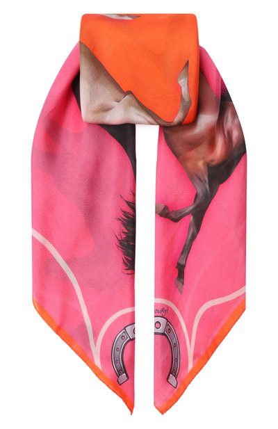 Женский шелковый платок кони россии GOURJI, арт. 91169937/51172