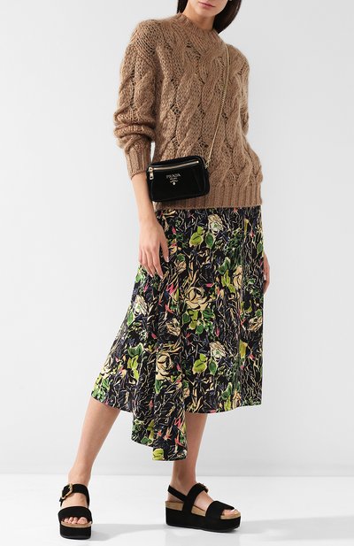 Сумка из вельвета PRADA, арт. 1BL006-68-F0002-OOO, фото 2