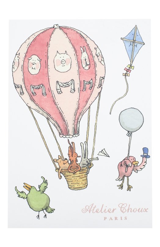 Комплект из 40 стикеров Atelier Choux Белый, фото 4