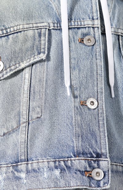 Джинсовая куртка MIU MIU, арт. GWB063-1VZS-F0013, фото 5