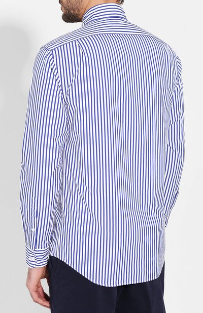 Хлопковая сорочка с воротником кент RALPH LAUREN, арт. 790730897, фото 4