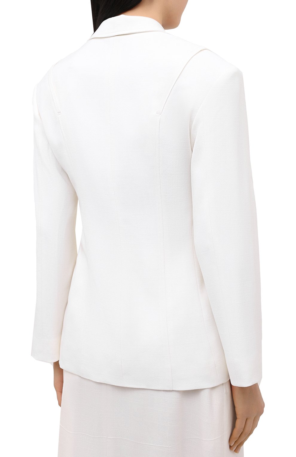 Жакет из шерсти и вискозы JACQUEMUS, арт. 203JA01/120110, фото 4