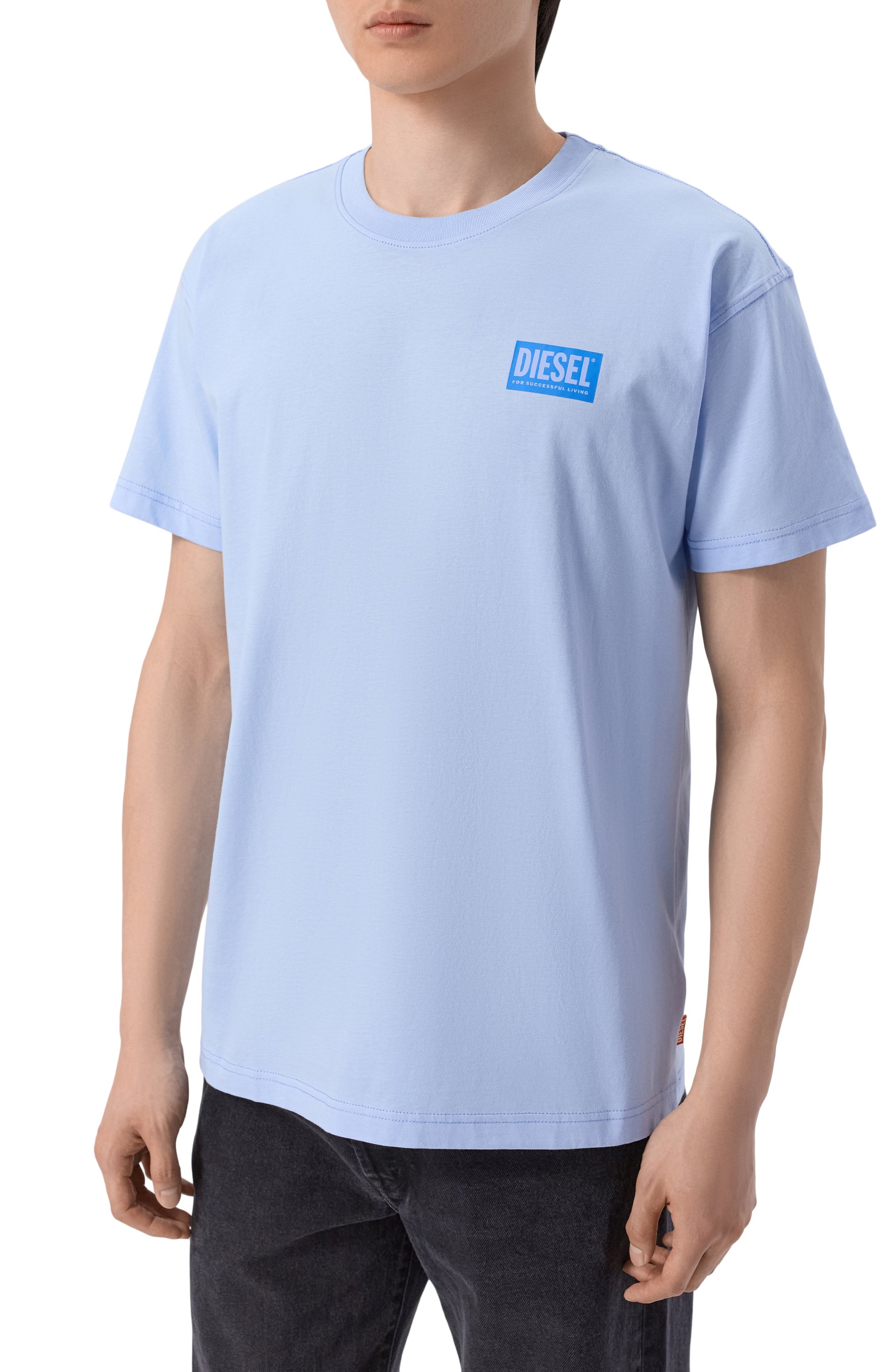 Хлопковая футболка DIESEL, арт. A20975/0QIAM, фото 3