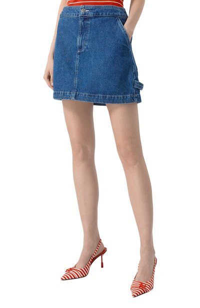 Джинсовая юбка A.P.C., арт. C0HET-F06435, фото 3