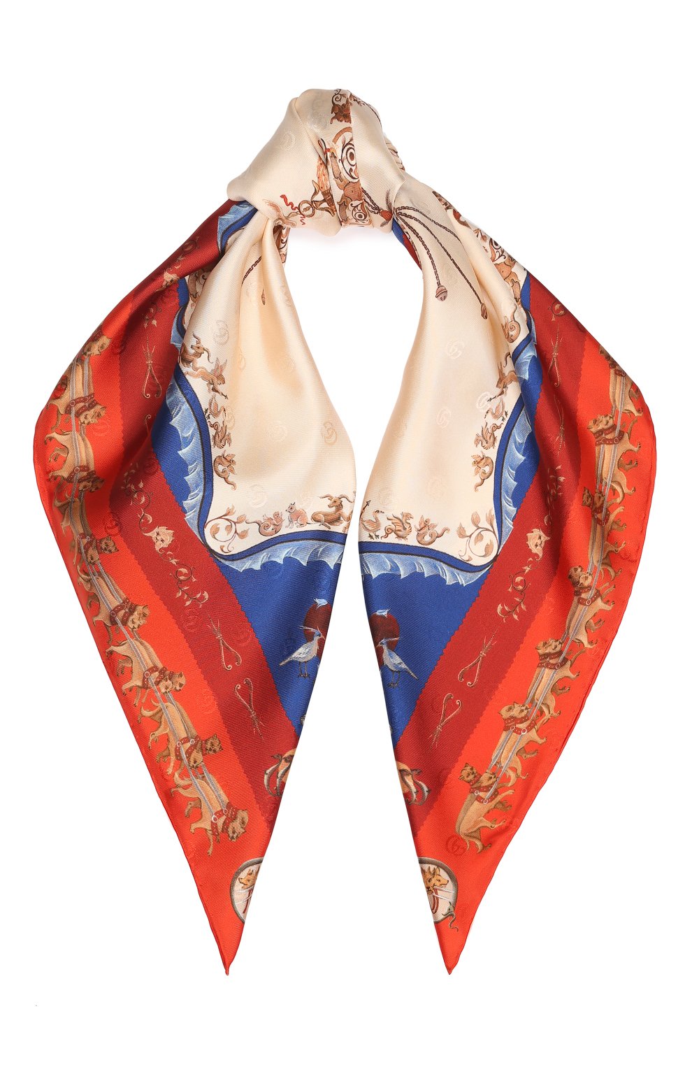 Шелковый платок GUCCI, арт. 605745/3G009, фото 1