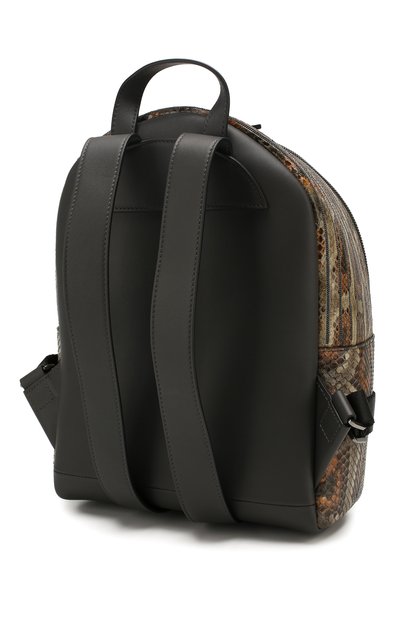 Рюкзак из кожи питона BRUNELLO CUCINELLI коричневого цвета по цене 482000 руб., арт. MBPXD2078P/PBIV, фото 3 Рюкзак из кожи питона BRUNELLO CUCINELLI, арт. MBPXD2078P/PBIV, фото 3