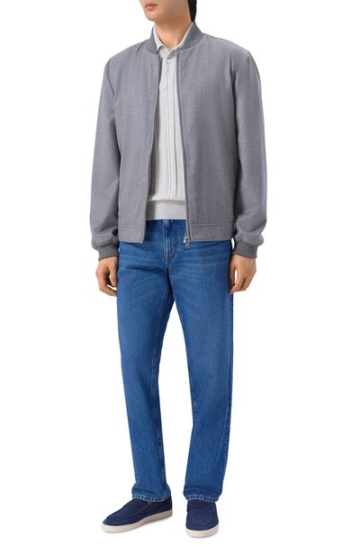 Замшевые пенни-лоферы BRUNELLO CUCINELLI, арт. MZUS0LP312, фото 2