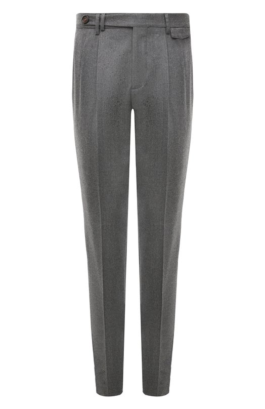 Шерстяные брюки Brunello Cucinelli ME226B2173 Серый ME226B2173
