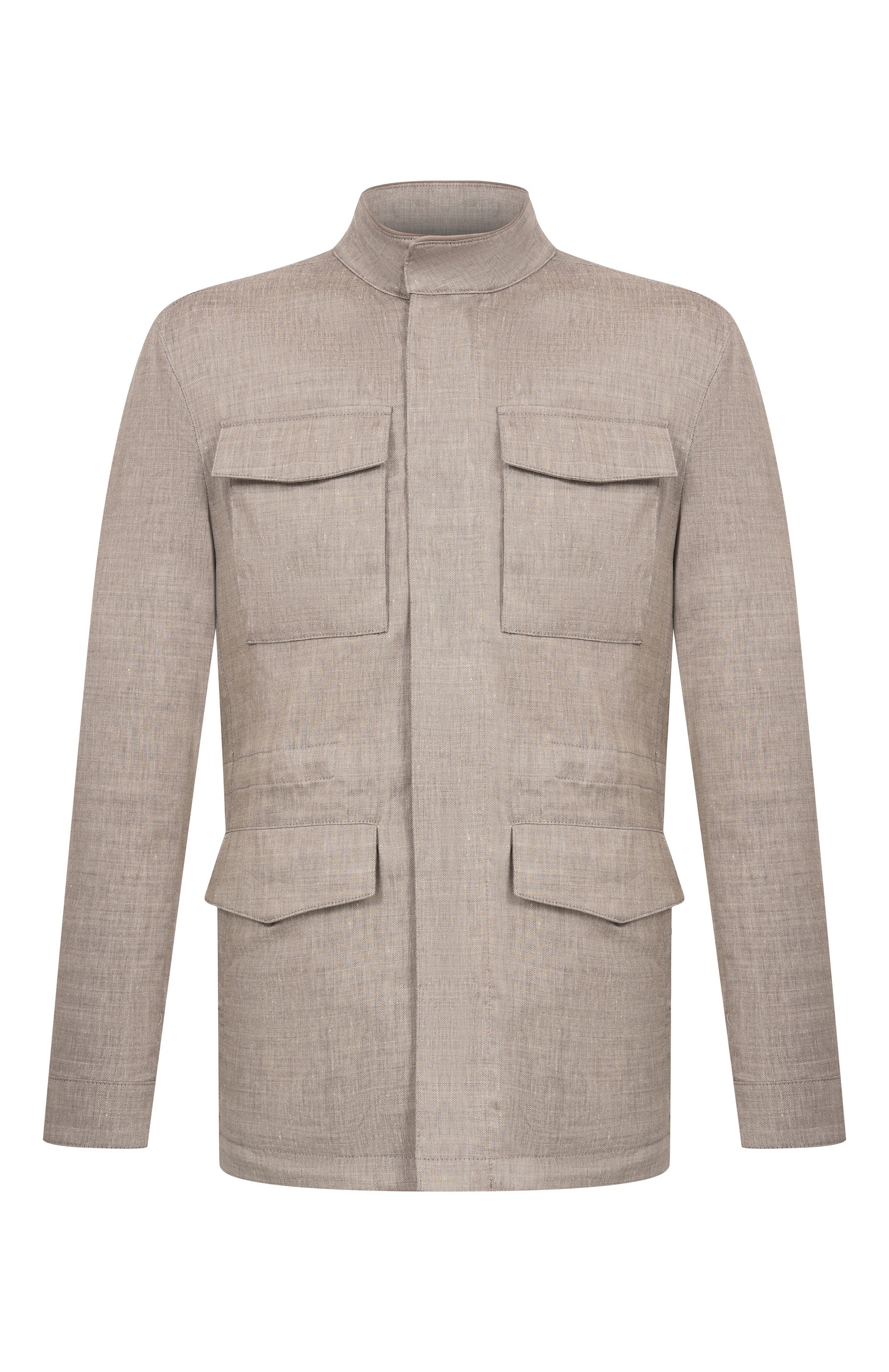 Куртка изо льна и шерсти CORNELIANI, арт. 2725X1/2720166, фото 1