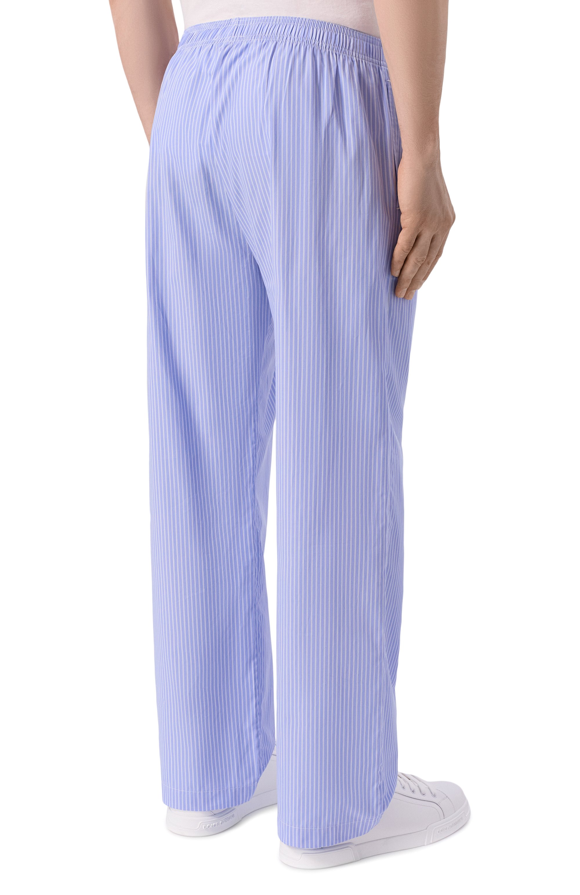 Хлопковые домашние брюки SPORTY AND RICH, арт. PA07876243ST02/M, фото 4