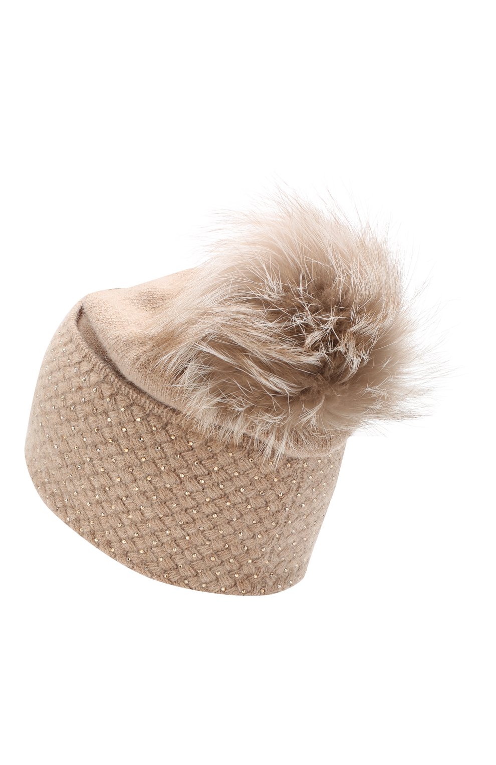 Кашемировая шапка WILLIAM SHARP, арт. A16-14/AMBER F0X, фото 2