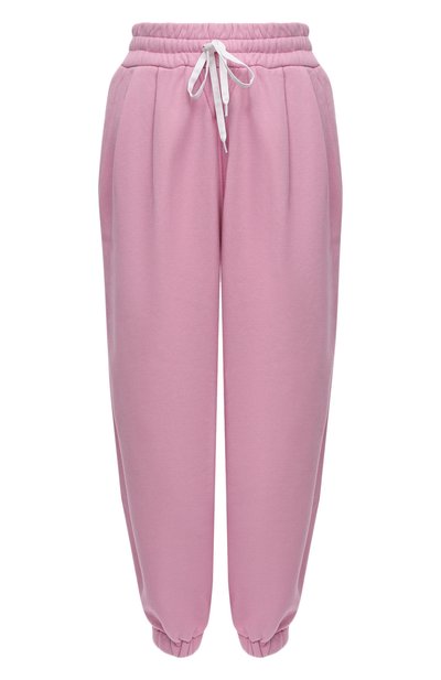 Хлопковые джоггеры MIU MIU, арт. MJP259-1ZF3-F0E18, фото 1