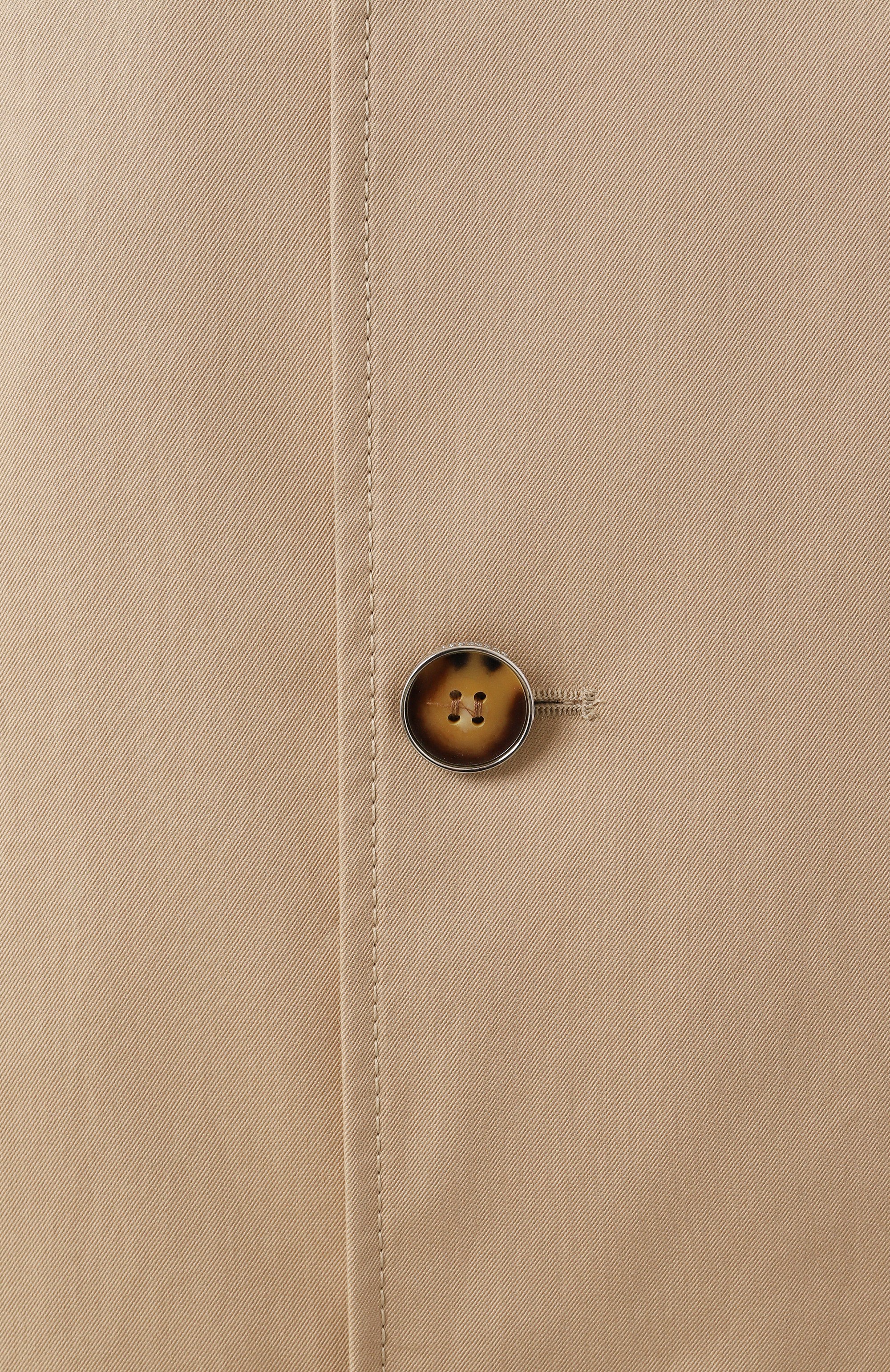 Хлопковый плащ BURBERRY, арт. 8050928, фото 6