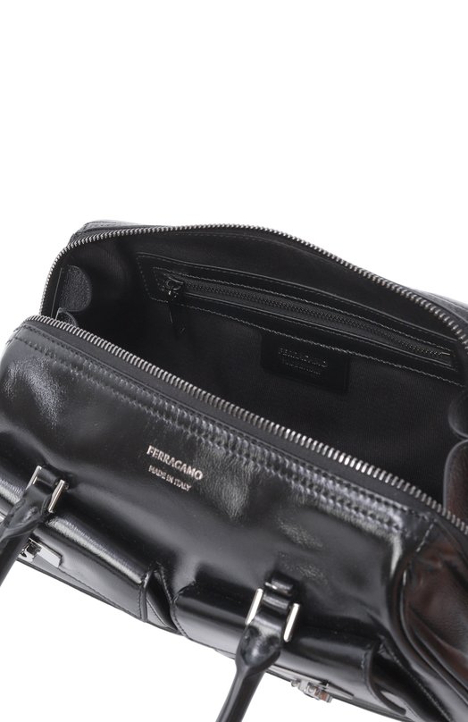 Сумка Multipocket Bowling small Ferragamo 21A228/786980 Чёрный  21A228/786980 Фото 5