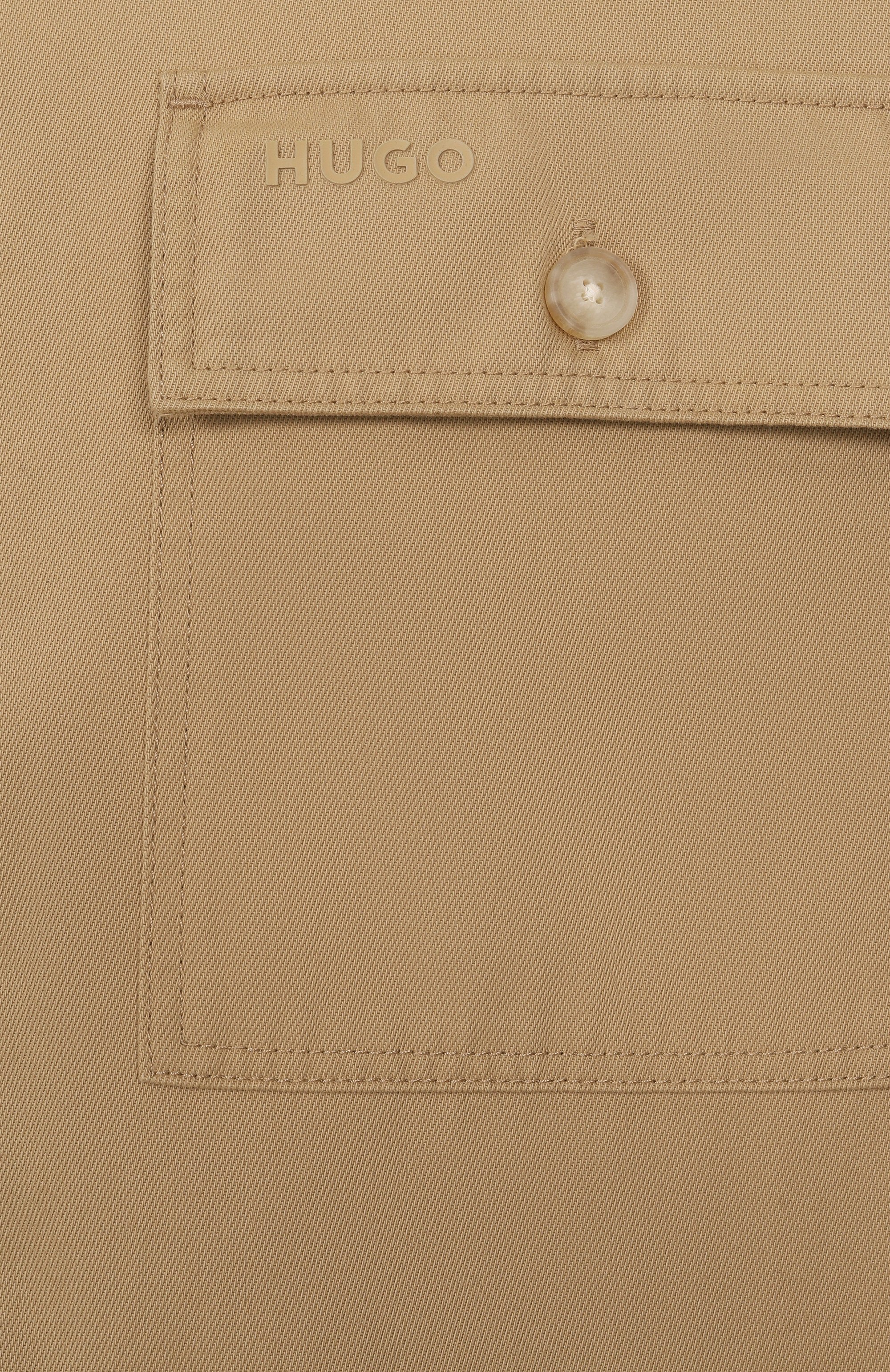 Хлопковая куртка-рубашка HUGO, арт. 50545383, фото 6