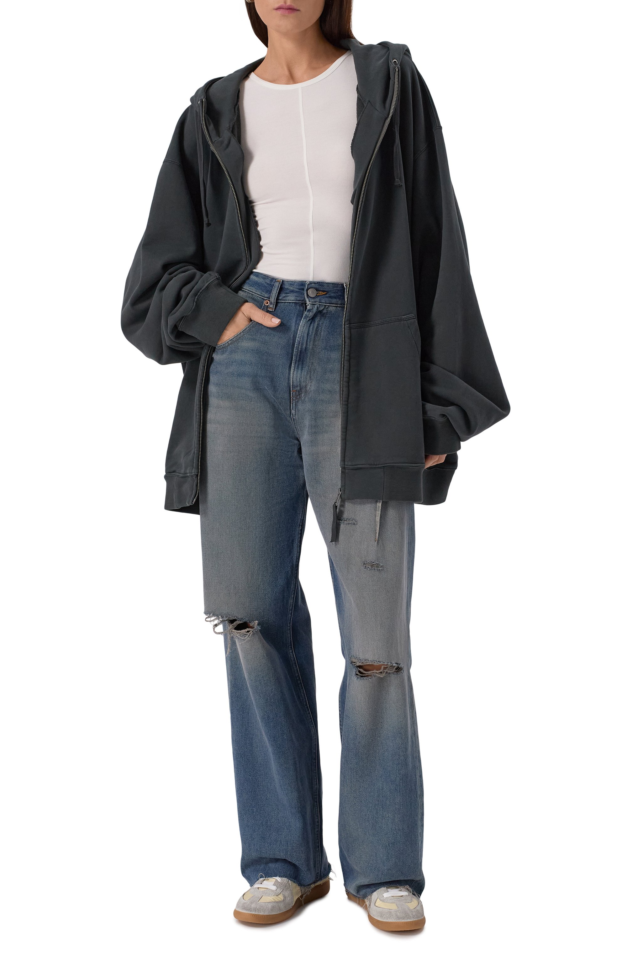 Хлопковая толстовка MAISON MARGIELA, арт. S50HG0047/M25017, фото 6