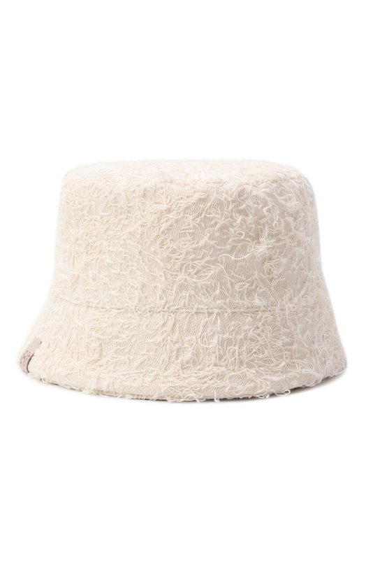 Хлопковая панама Brunello Cucinelli MCAP90039 Кремовый  MCAP90039 Фото 2