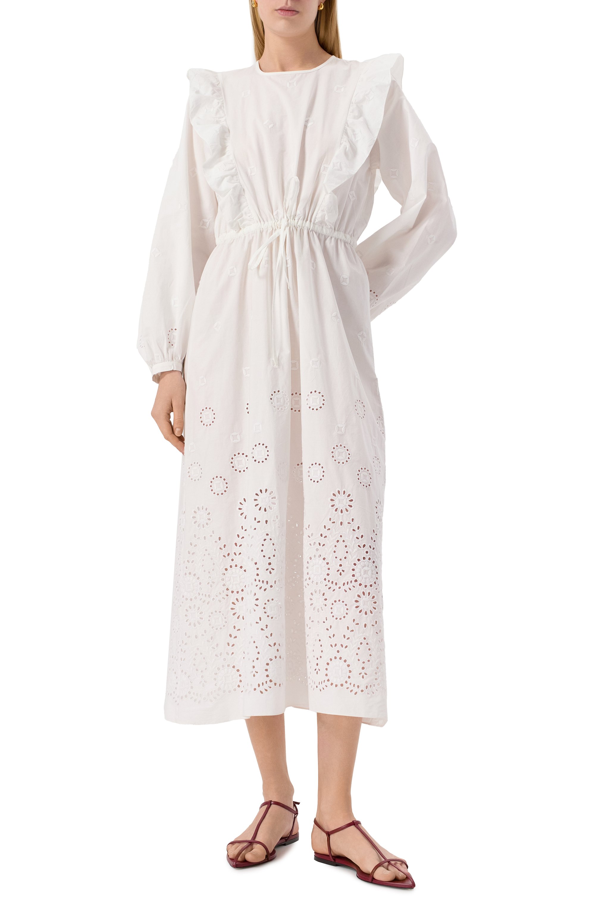 Хлопковое платье A.P.C., арт. C0HFF-F35154, фото 2