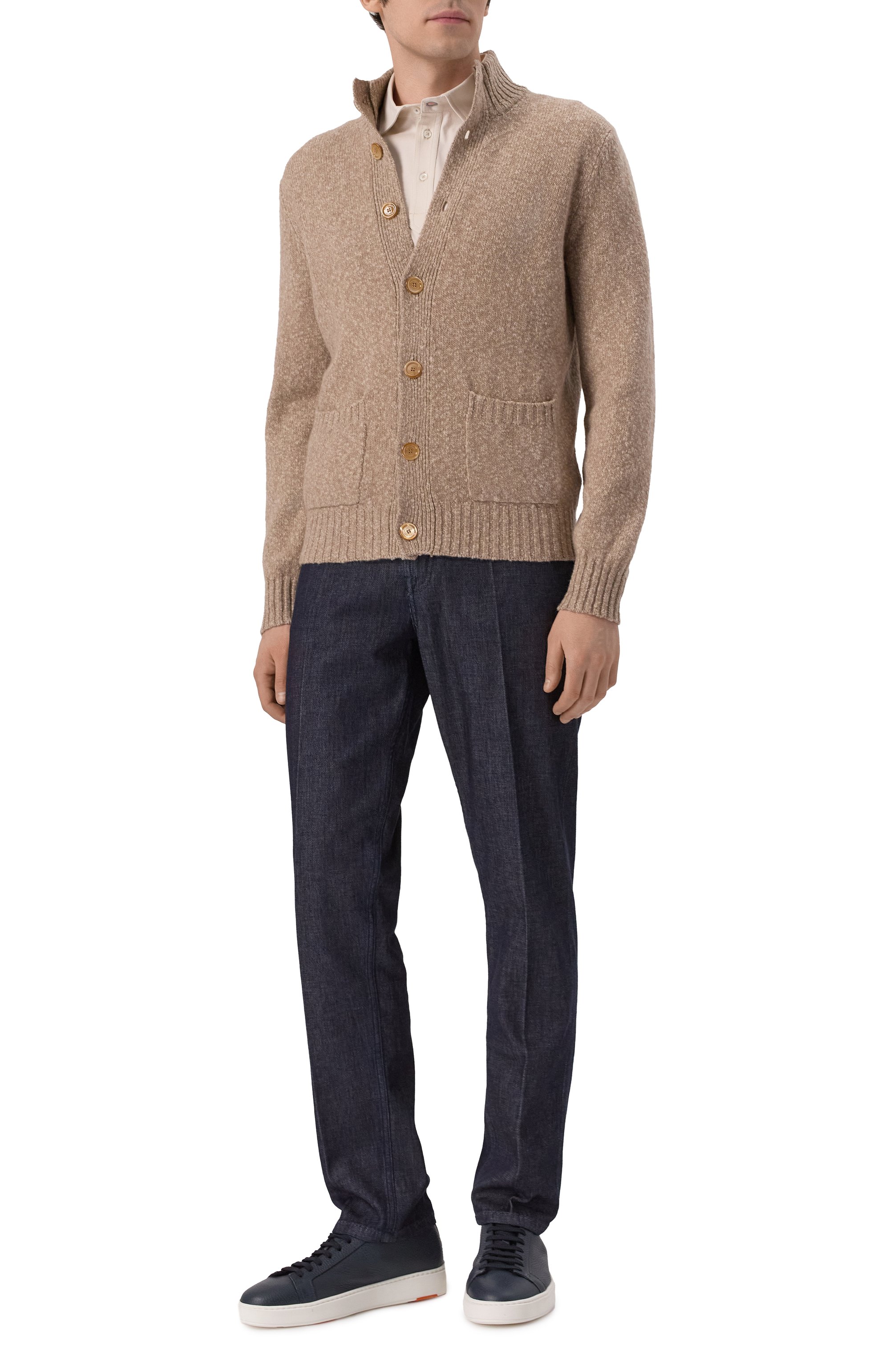 Кардиган из шерсти и кашемира BRUNELLO CUCINELLI, арт. M26504706, фото 2