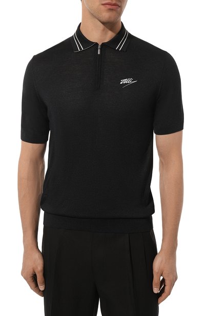 Шелковое поло ZILLI, арт. KZP002M0630VZS000, фото 3