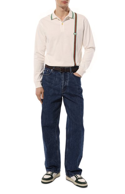 Хлопковое поло GUCCI, арт. 628338 XJCQR, фото 2