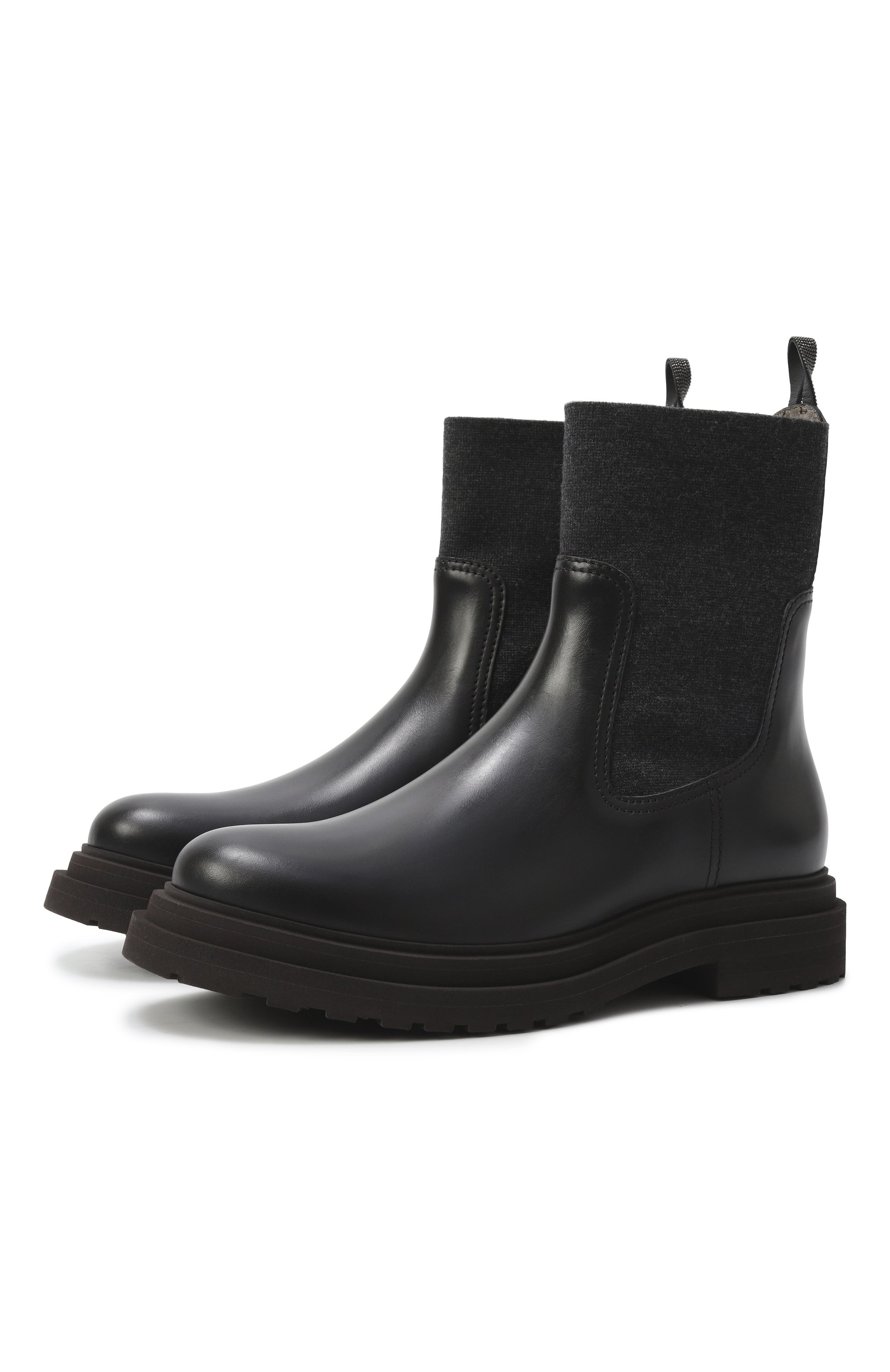 Кожаные челси BRUNELLO CUCINELLI, арт. MZ0LG3034P, �фото 1