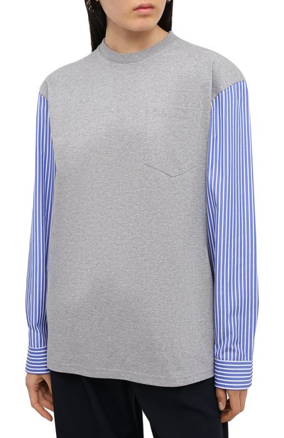 Хлопковый лонгслив JW ANDERSON, арт. JE0115 PG0376, фото 3
