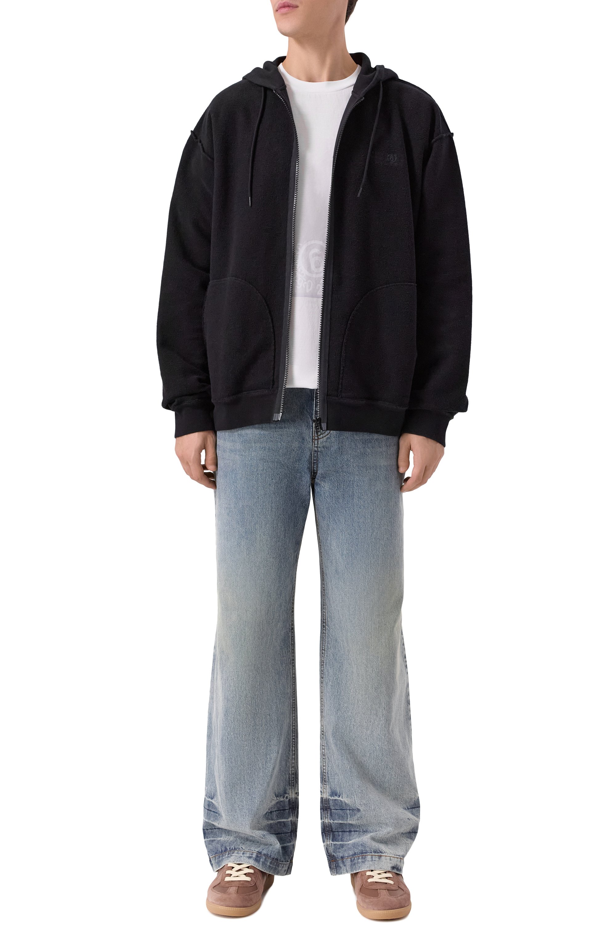 Кожаные кеды replica MAISON MARGIELA, арт. S57WS0236/P1895, фото 2