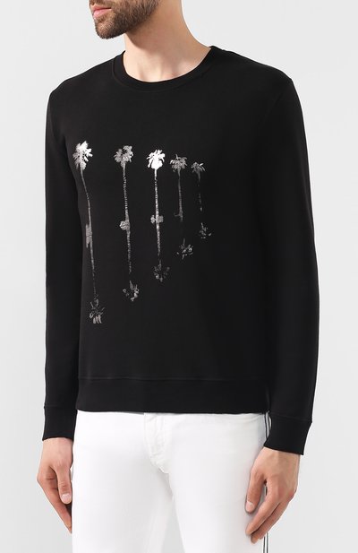 Хлопковый свитшот SAINT LAURENT, арт. 583897/YBKH2, фото 3