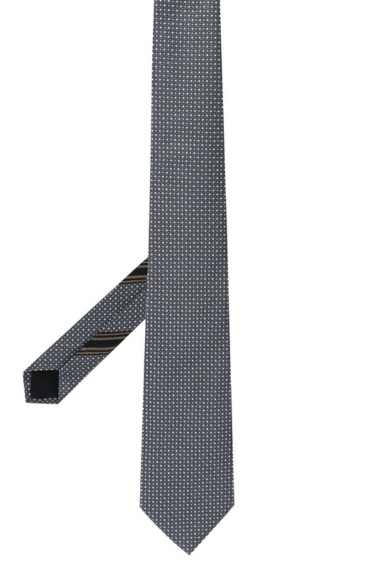 Шелковый галстук Brioni O62H00-PC470 Голубой  O62H00-PC470 Фото 3
