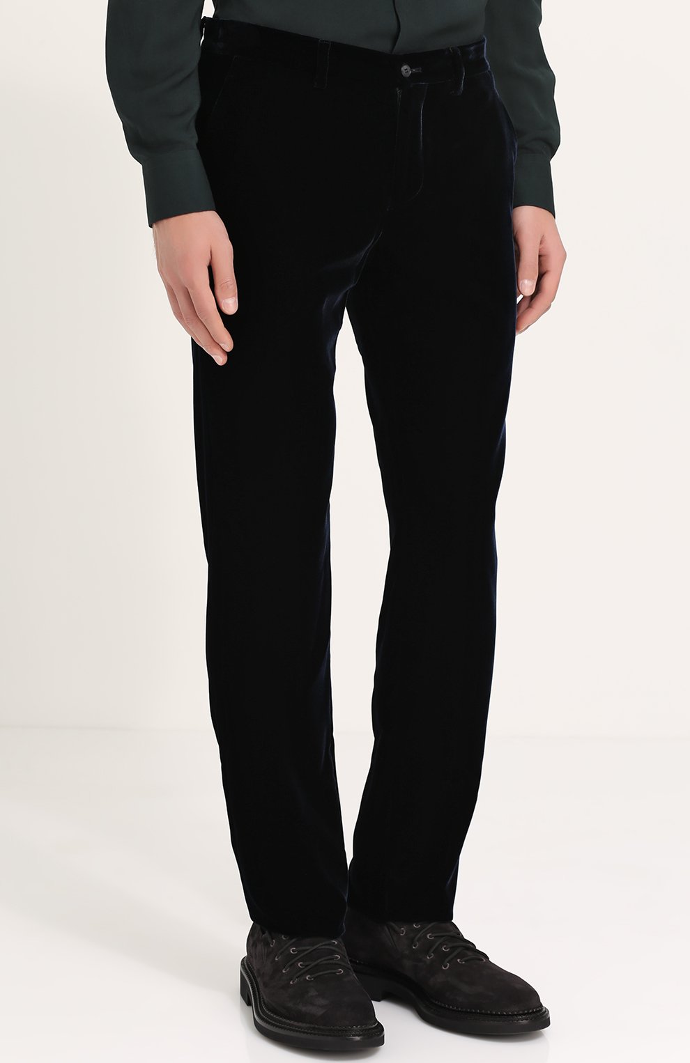 Брюки из вискозы прямого кроя GIORGIO ARMANI, арт. ZSP040/0S200, фото 3