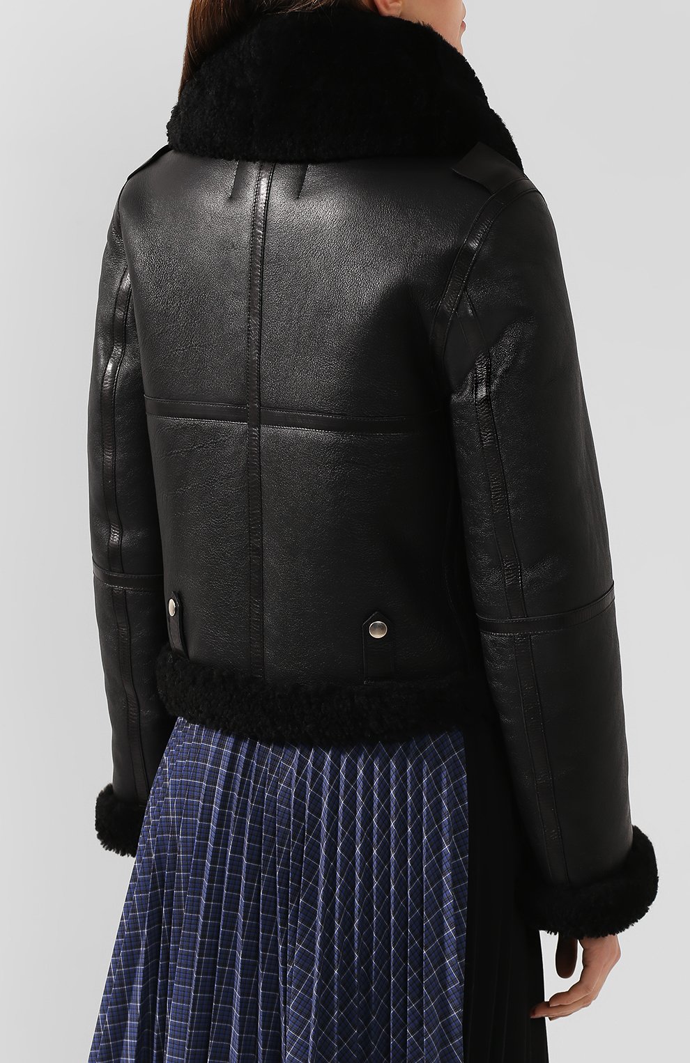 Дубленка ACNE STUDIOS черного цвета по цене 266500 руб., арт. A70021, фото 4 Дубленка ACNE STUDIOS, арт. A70021, фото 4