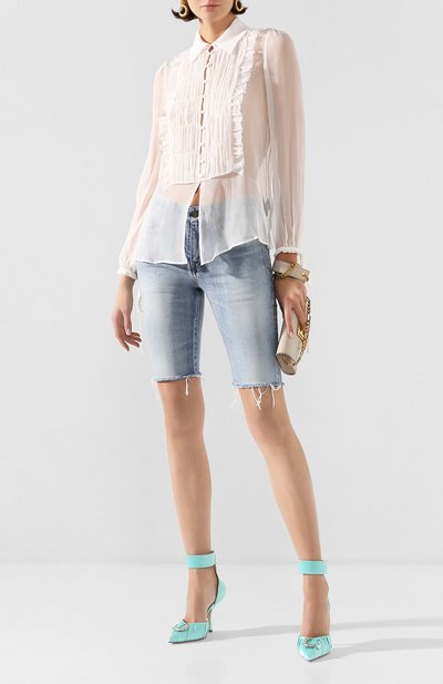 Шелковая блузка AMIRI, арт. Y0W10302CH, фото 2