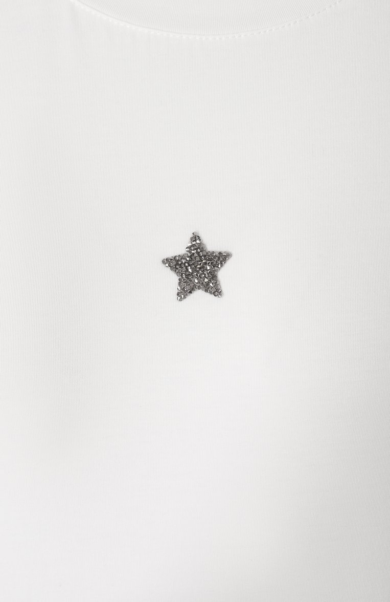 Хлопковая футболка LORENA ANTONIAZZI, арт. TS24/9999, фото 1