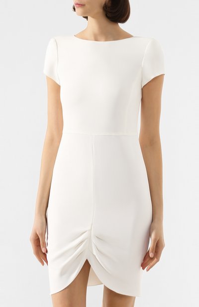 Платье EMPORIO ARMANI белого цвета по цене 59200 руб., арт. 5NA26T/52013, фото 3 Платье EMPORIO ARMANI, арт. 5NA26T/52013, фото 3