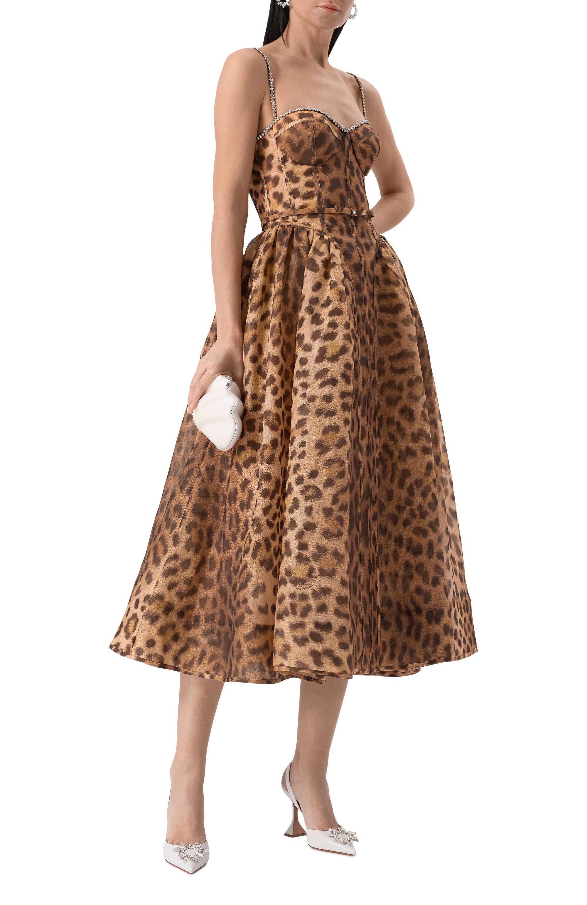 Кожаные туфли begum sling 95 AMINA MUADDI, арт. BEGUM SLING, фото 2