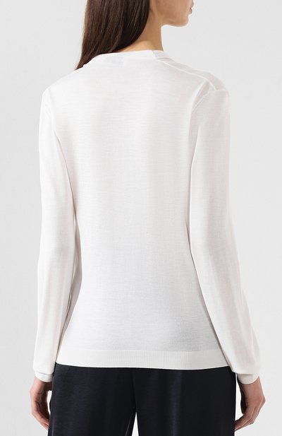Пуловер из смеси шерсти и шелка LANVIN, арт. RW-T0663M-MA05-P19, фото 4