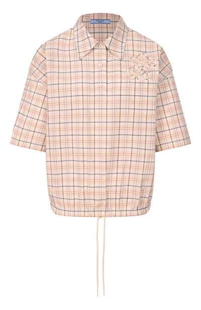 Женская хлопковая рубашка PRADA, арт. P969NRS000/171C
