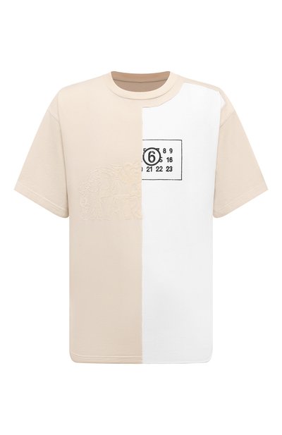 Мужская хлопковая футболка MM6, арт. SH0GC0026/S24311