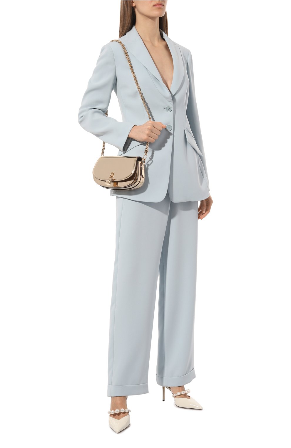 Сумка mila small MICHAEL MICHAEL KORS золотого цвета по цене 33900 руб., арт. 30H3GIMM1T, фото 7 Сумка mila small MICHAEL MICHAEL KORS, арт. 30H3GIMM1T, фото 7