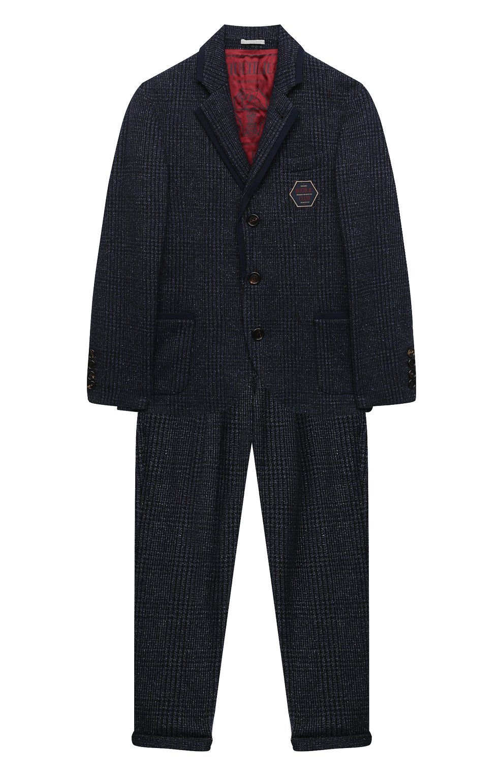 Шерстяной костюм BRUNELLO CUCINELLI, арт. BL851A107C, фото 1