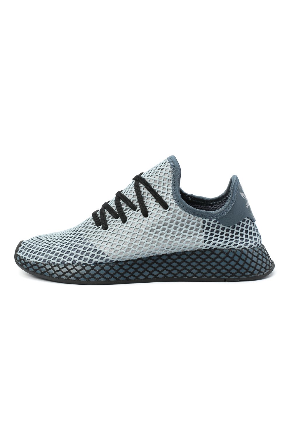 Мужские текстильные кроссовки deerupt runner ADIDAS ORIGINALS се�рого цвета, арт. EG5354 | Фото 3 (Материал внешний: Текстиль; Материал сплава: Проставлено; Материал утеплителя: Без утеплителя; Подошва: Массивная; Драгоценные камни: Проставлено; Стили: Спорт)