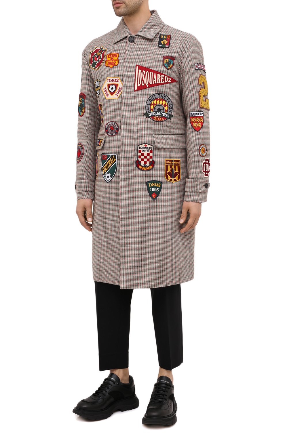 Хлопковое пальто DSQUARED2, арт. S74AA0219/S52993, фото 4