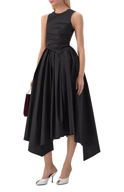 Хлопковое платье MSGM, арт. 4042MDA31 267112/267112, фото 2