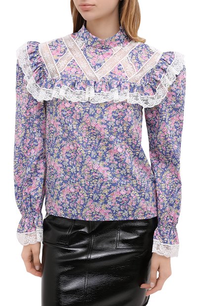 Хлопковая блузка PHILOSOPHY DI LORENZO SERAFINI, арт. J0212/5748, фото 3