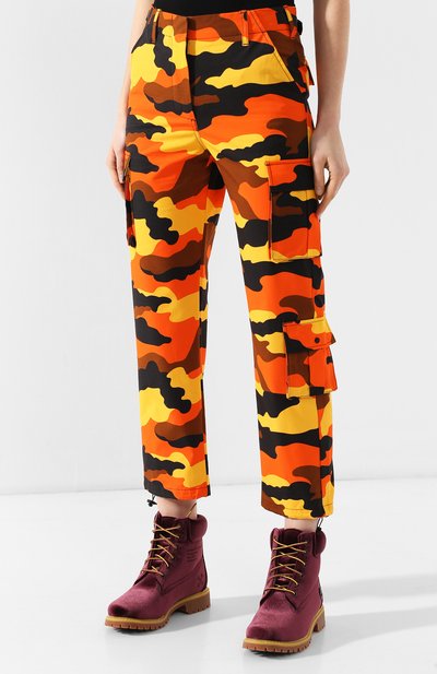 Хлопковые брюки OFF-WHITE, арт. 0WCF004R19A660579900, фото 3