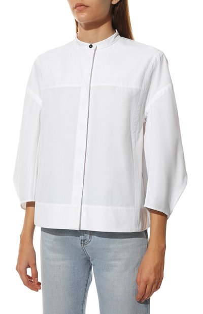 Хлопковая рубашка JIL SANDER, арт. JSPU601101-WU244200, фото 3