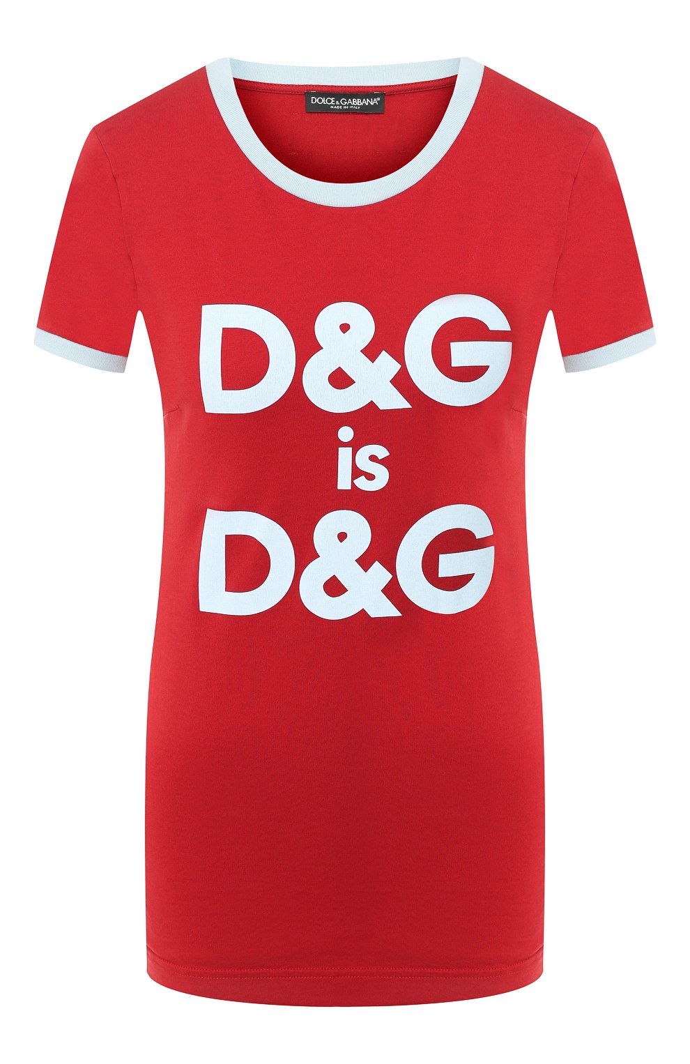 Хлопковая футболка DOLCE & GABBANA, арт. F8H32Z/G7RDG, фото 1